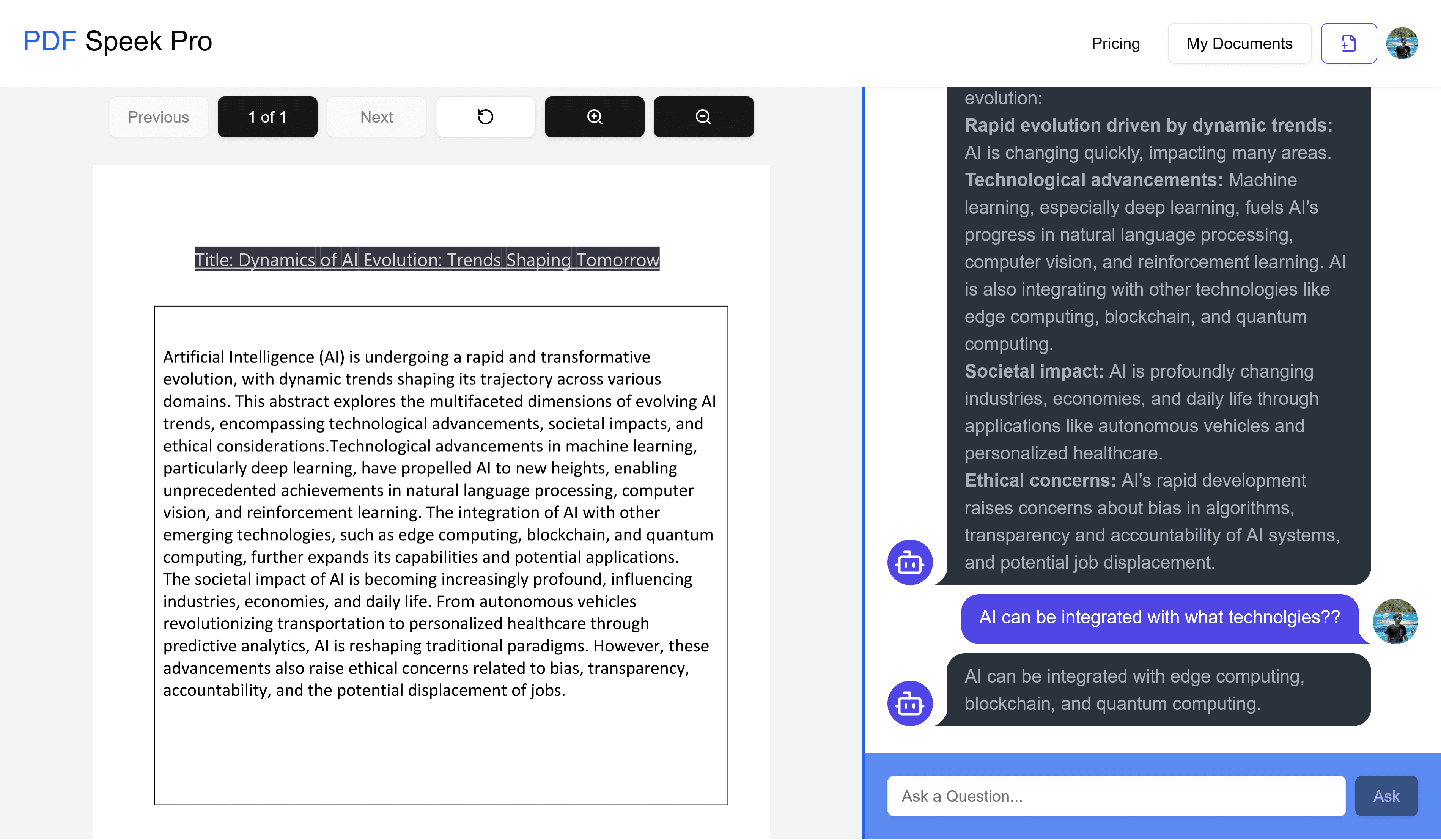 App screenshot